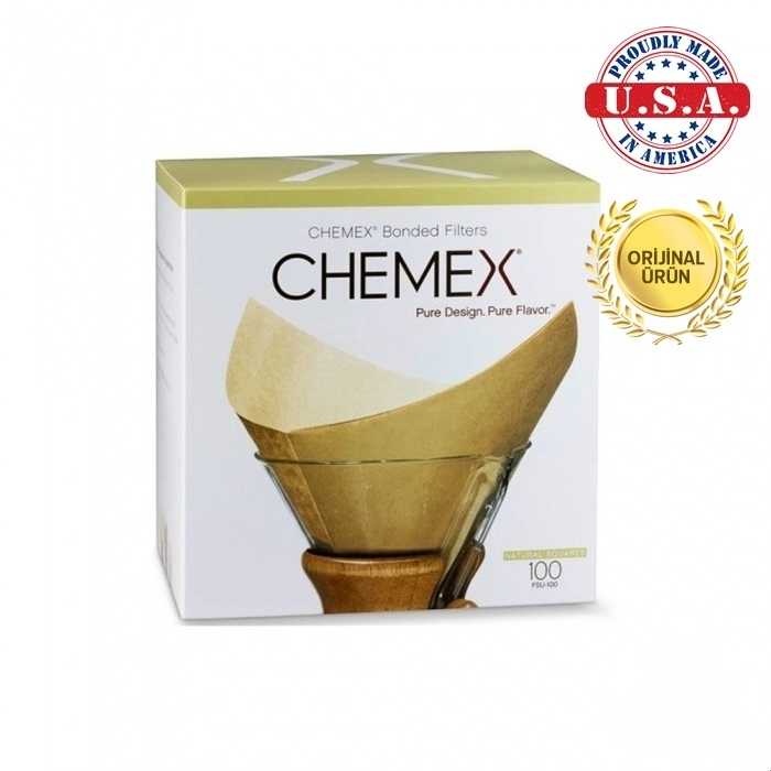 Chemex Kahverengi Filtre Kağıdı 6-8 Cup 100 lü